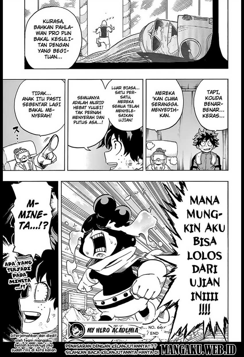 Boku no Hero Academia Chapter 66