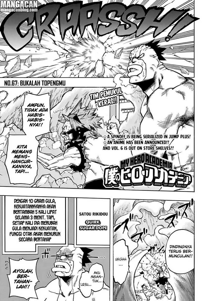 Boku no Hero Academia Chapter 67