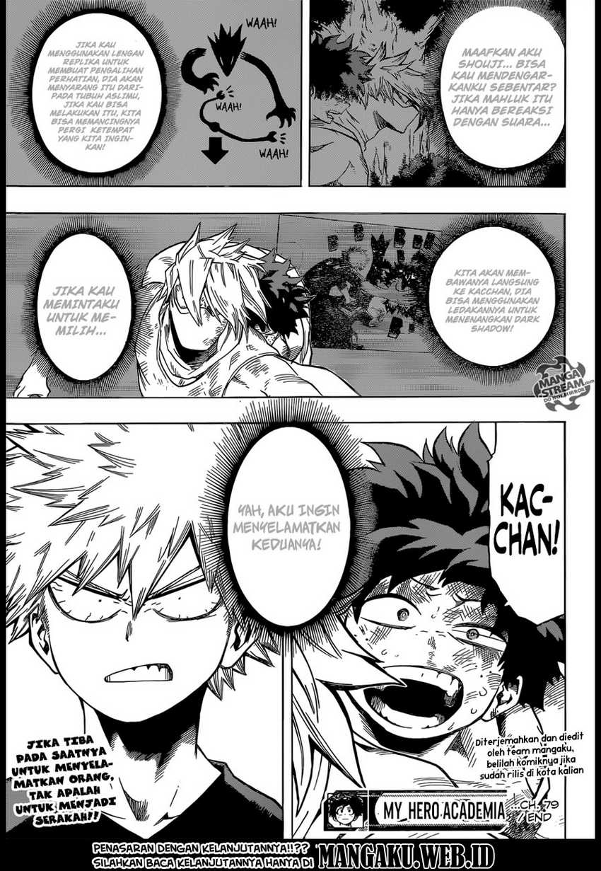 Boku no Hero Academia Chapter 79