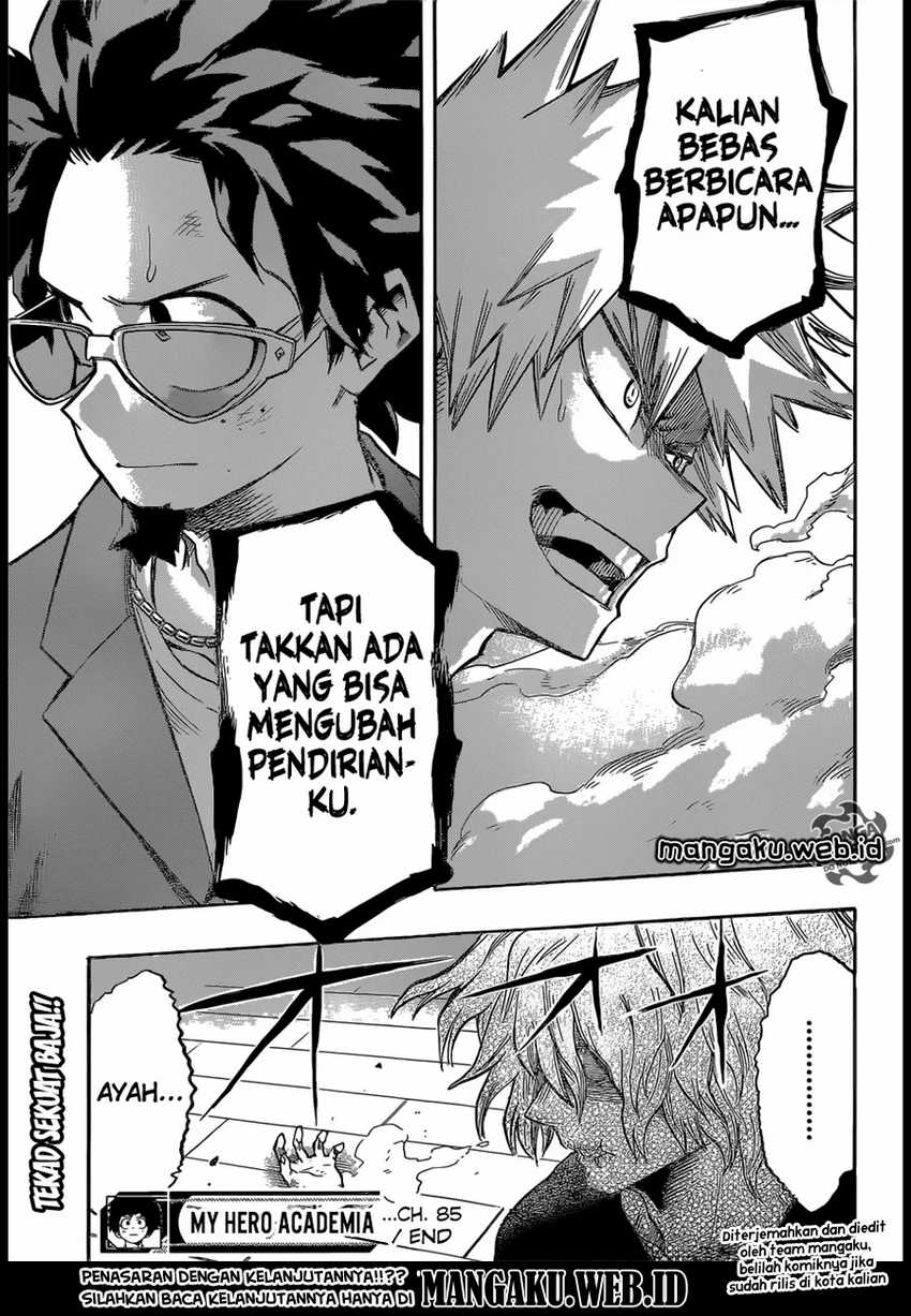 Boku no Hero Academia Chapter 85