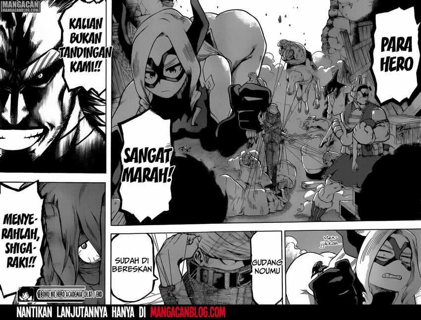 Boku no Hero Academia Chapter 87