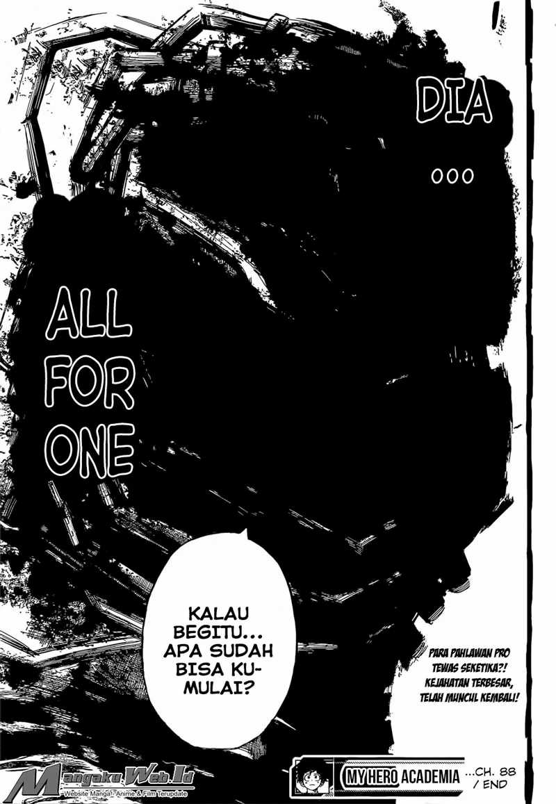 Boku no Hero Academia Chapter 88