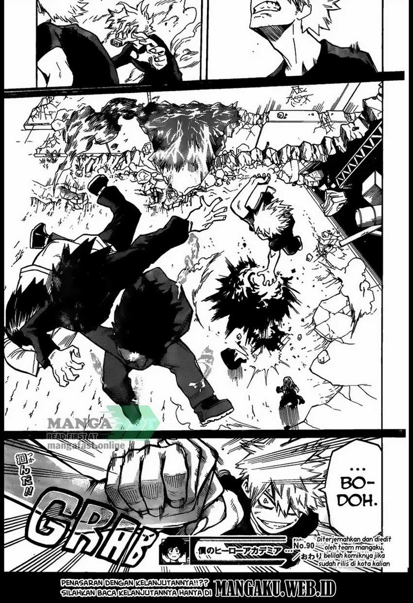 Boku no Hero Academia Chapter 90