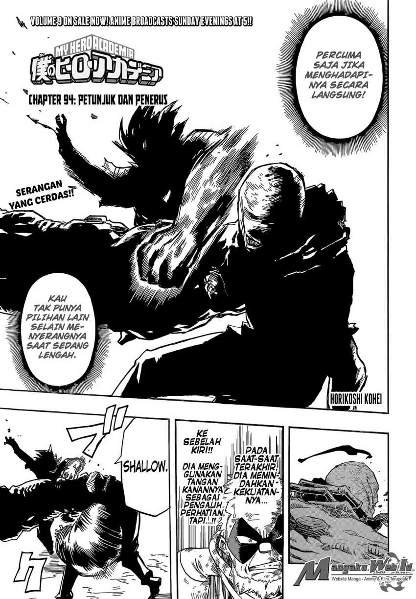 Boku no Hero Academia Chapter 94