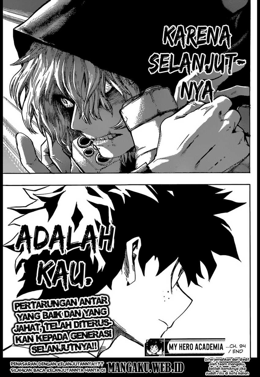 Boku no Hero Academia Chapter 94