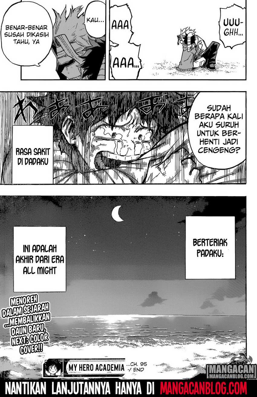 Boku no Hero Academia Chapter 95