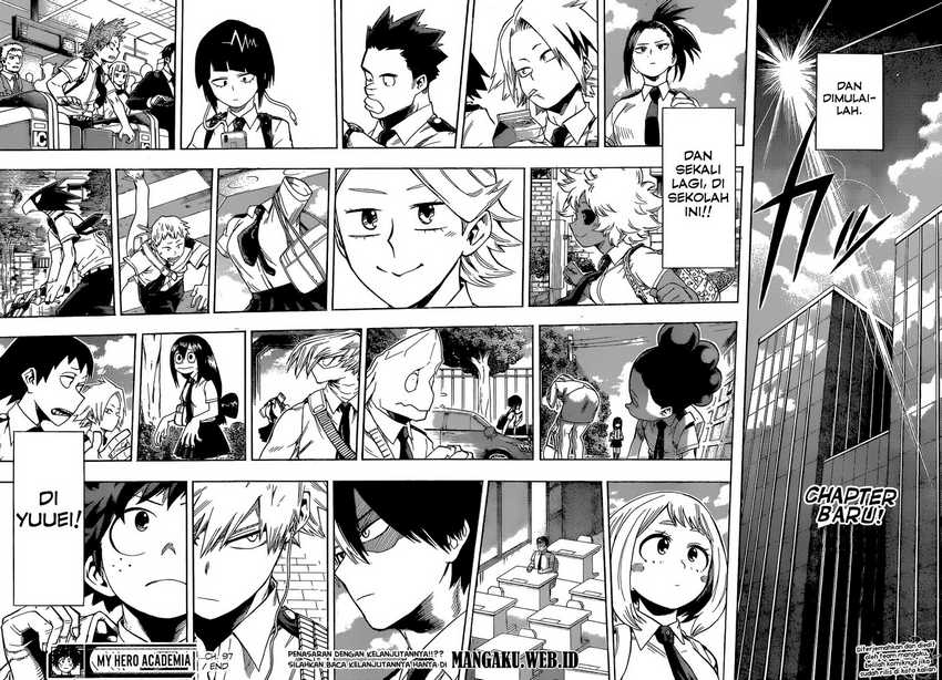 Boku no Hero Academia Chapter 97