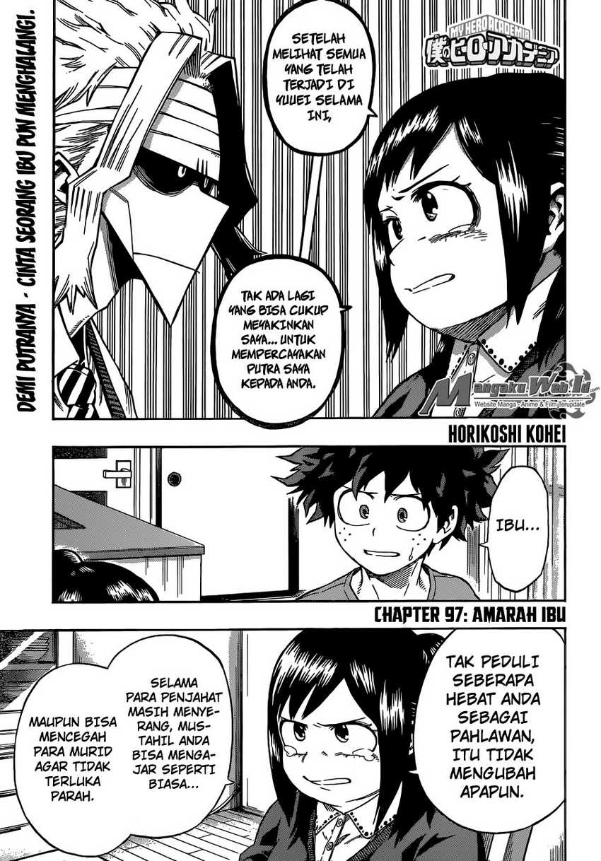 Boku no Hero Academia Chapter 97