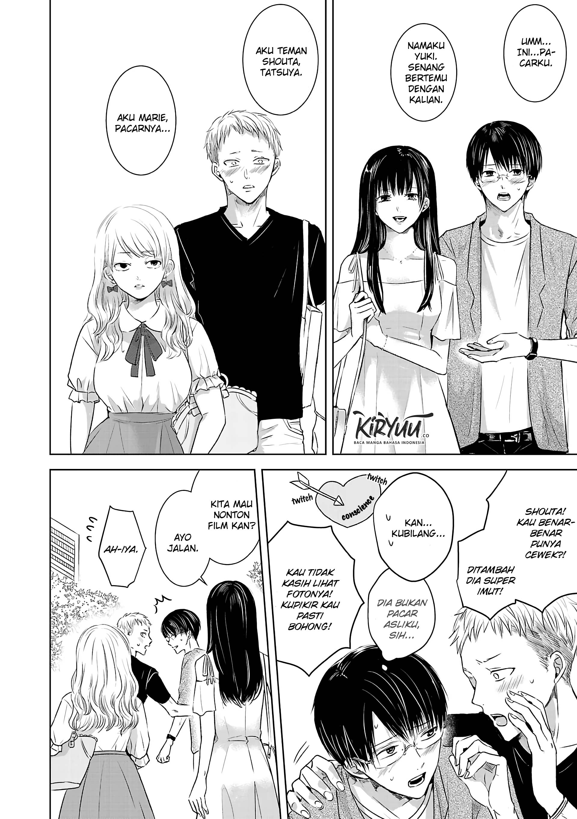 Ashita, Watashi wa Dareka no Kanojo Chapter 01