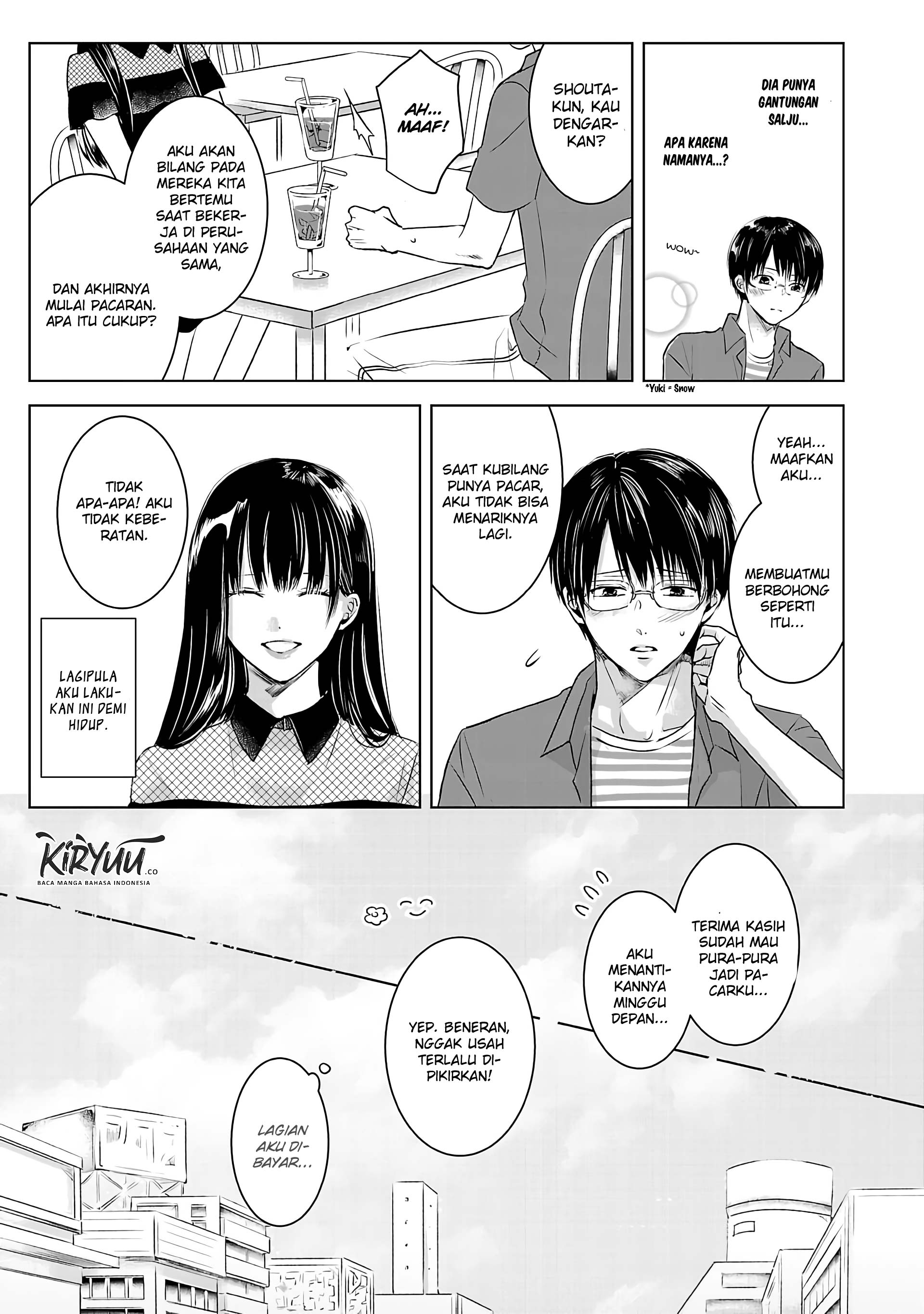 Ashita, Watashi wa Dareka no Kanojo Chapter 01