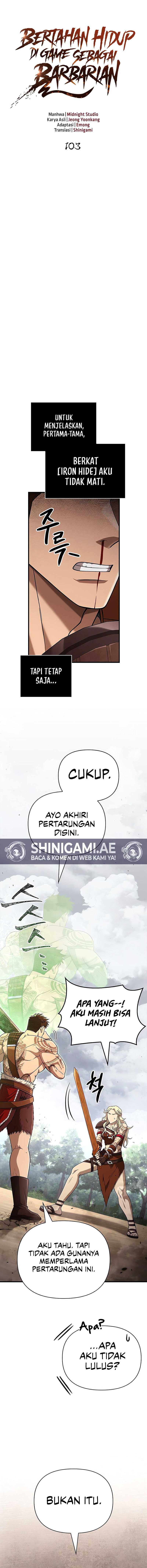 Survive as a Barbarian in the Game Chapter 103