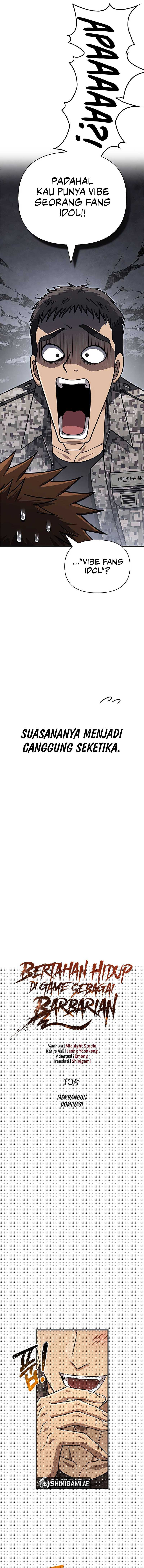 Survive as a Barbarian in the Game Chapter 105