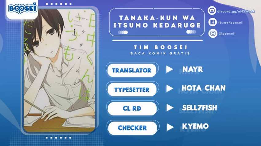 Tanaka-kun wa Itsumo Kedaruge Chapter 07