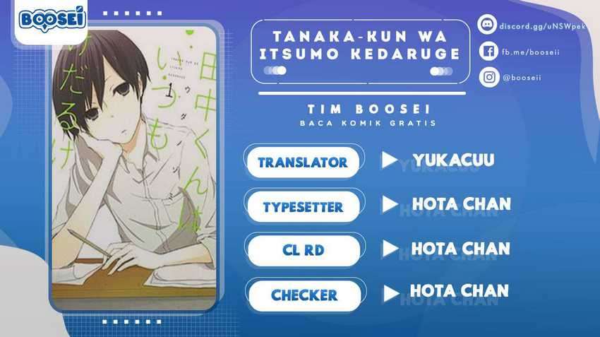 Tanaka-kun wa Itsumo Kedaruge Chapter 101