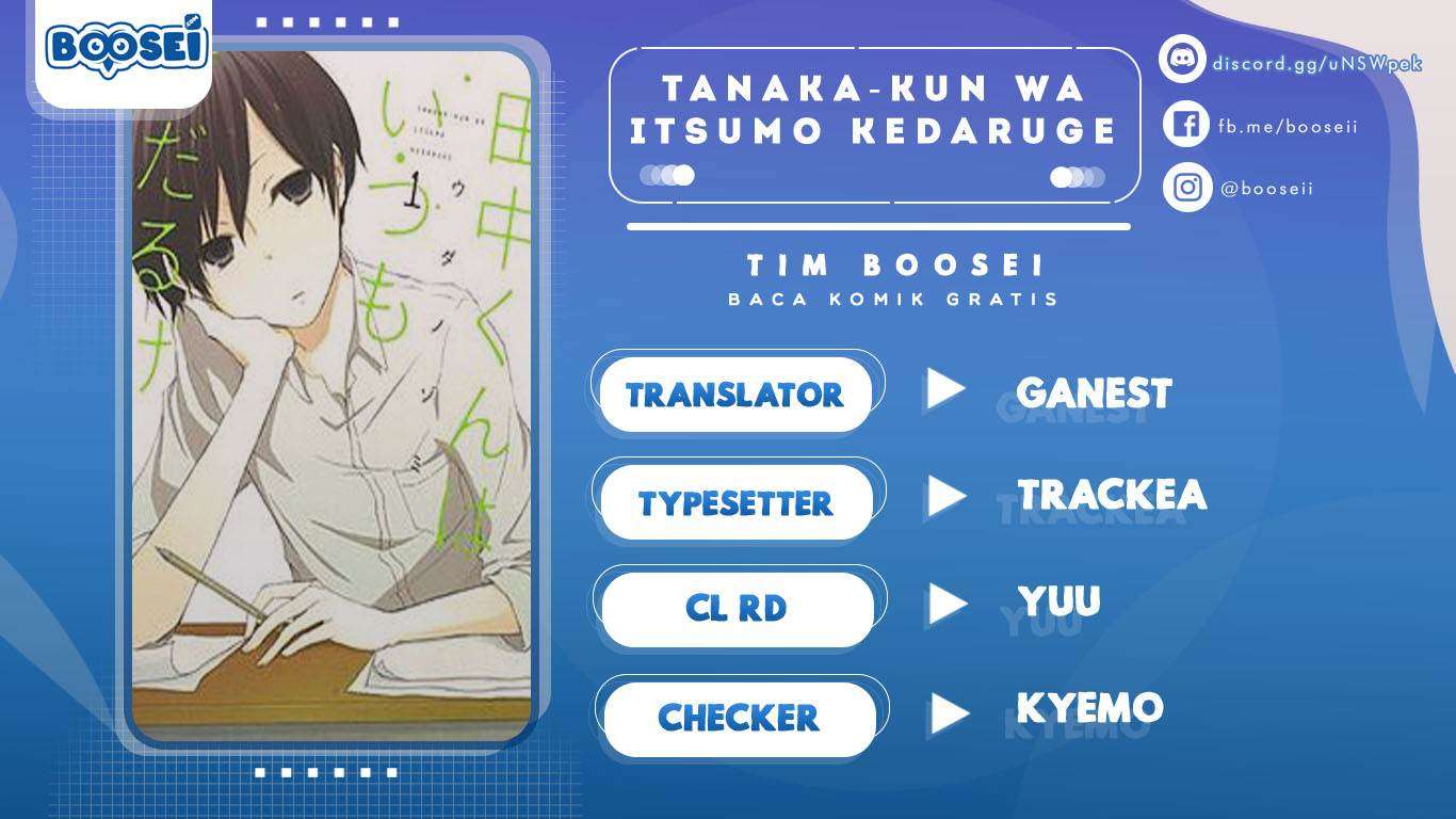 Tanaka-kun wa Itsumo Kedaruge Chapter 114