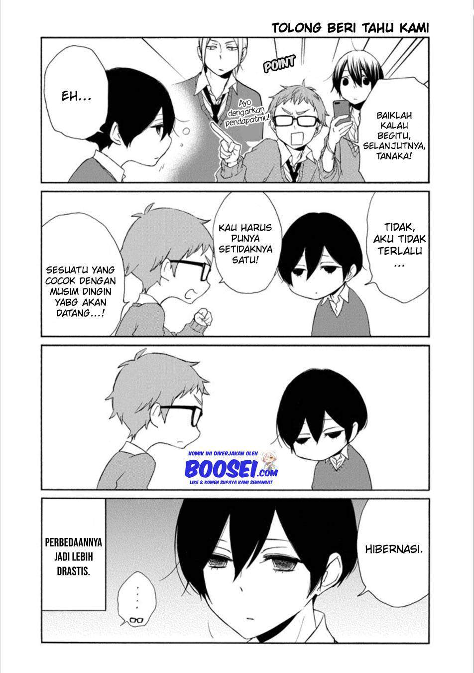 Tanaka-kun wa Itsumo Kedaruge chapter 124 halaman 8