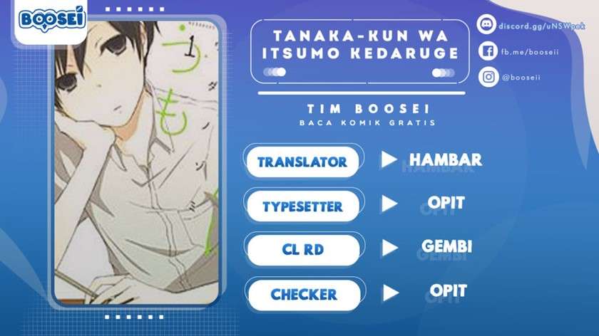 Tanaka-kun wa Itsumo Kedaruge Chapter 15.5
