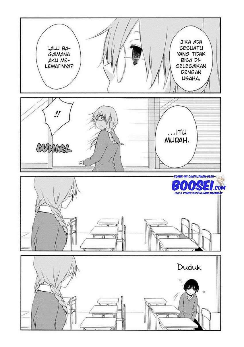 Tanaka-kun wa Itsumo Kedaruge Chapter 38