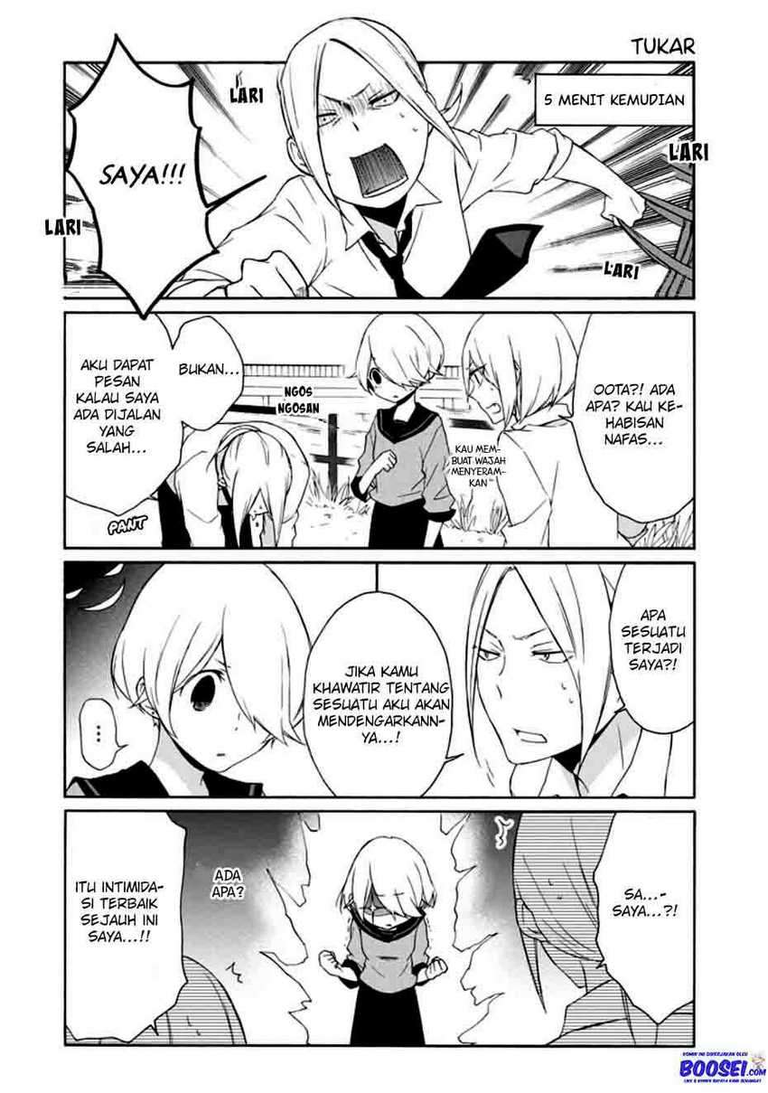 Tanaka-kun wa Itsumo Kedaruge chapter 74 halaman 12