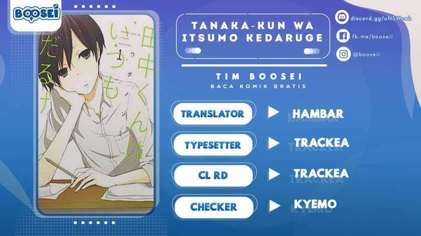 Tanaka-kun wa Itsumo Kedaruge Chapter 81