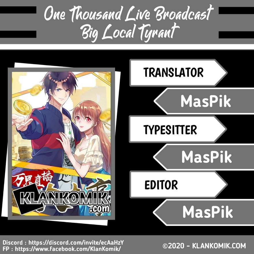 One Thousand Live Broadcast Big Local Tyrant Chapter 08