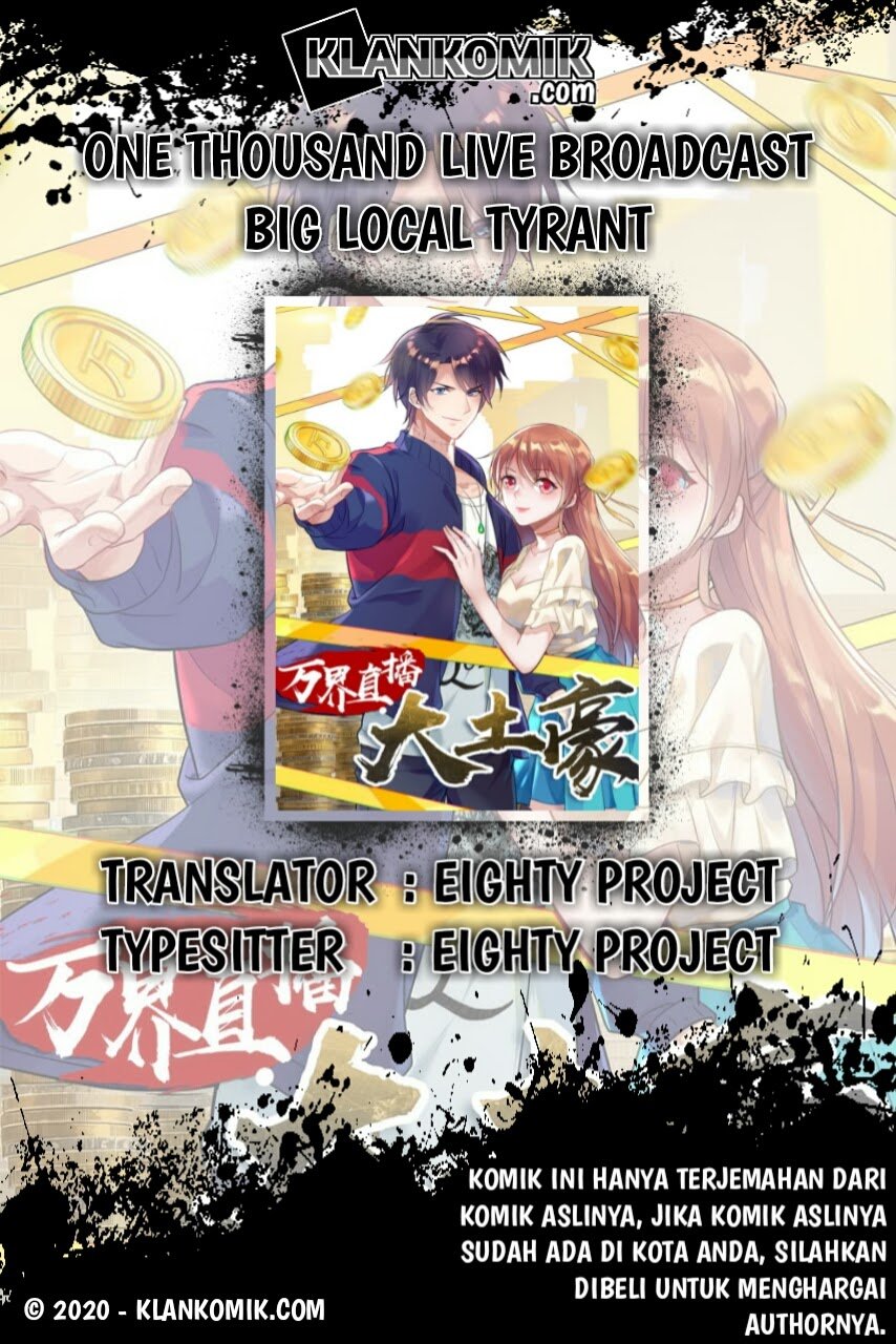 One Thousand Live Broadcast Big Local Tyrant Chapter 40 page 0