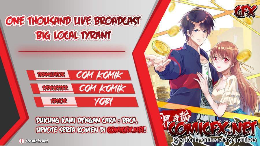 One Thousand Live Broadcast Big Local Tyrant Chapter 76