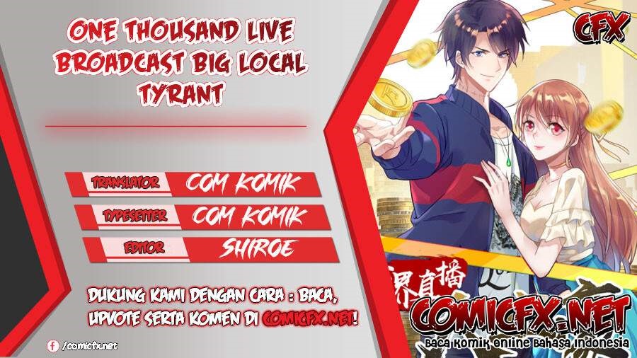One Thousand Live Broadcast Big Local Tyrant Chapter 78