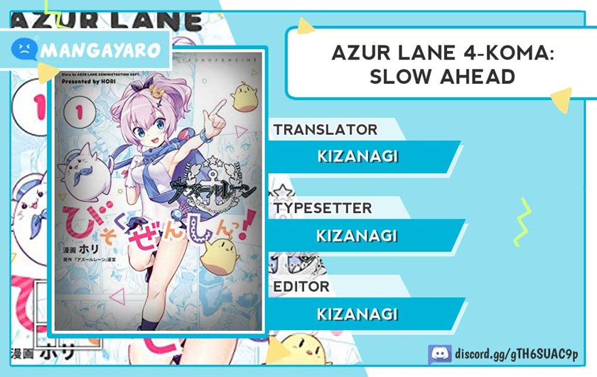 Azur Lane 4-koma: Slow Ahead! Chapter 08-10