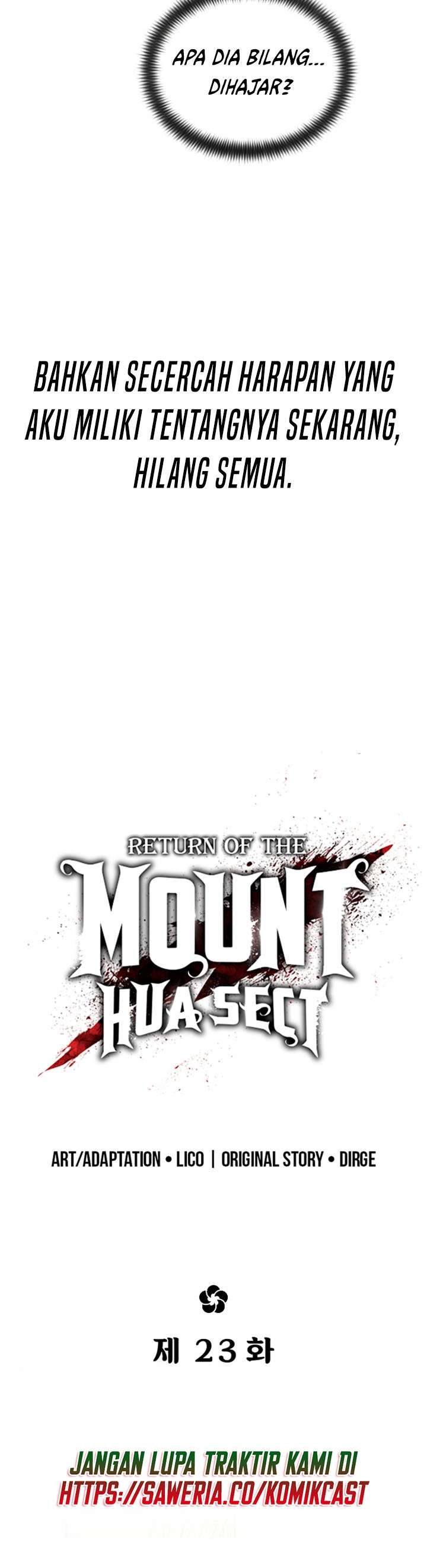 Return of the Flowery Mountain Sect Chapter 23