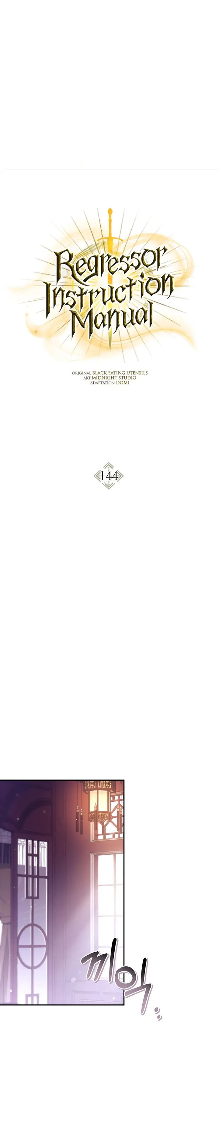 Regressor Instruction Manual Chapter 144