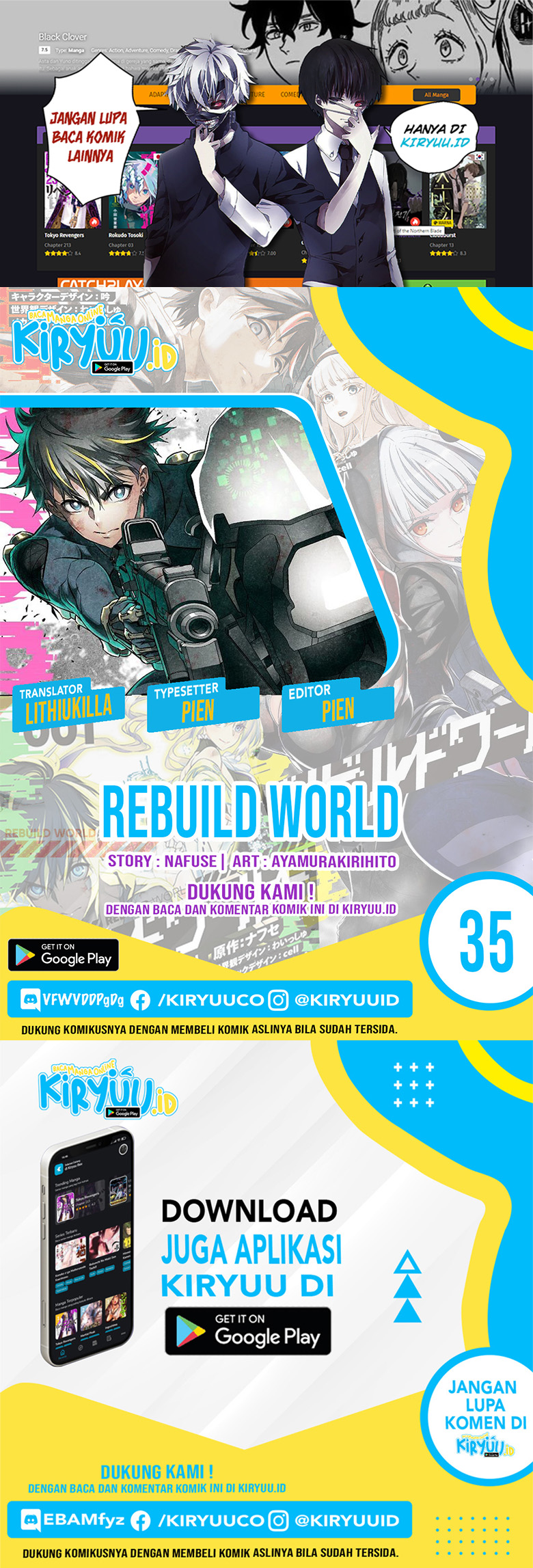 Rebuild World Chapter 35