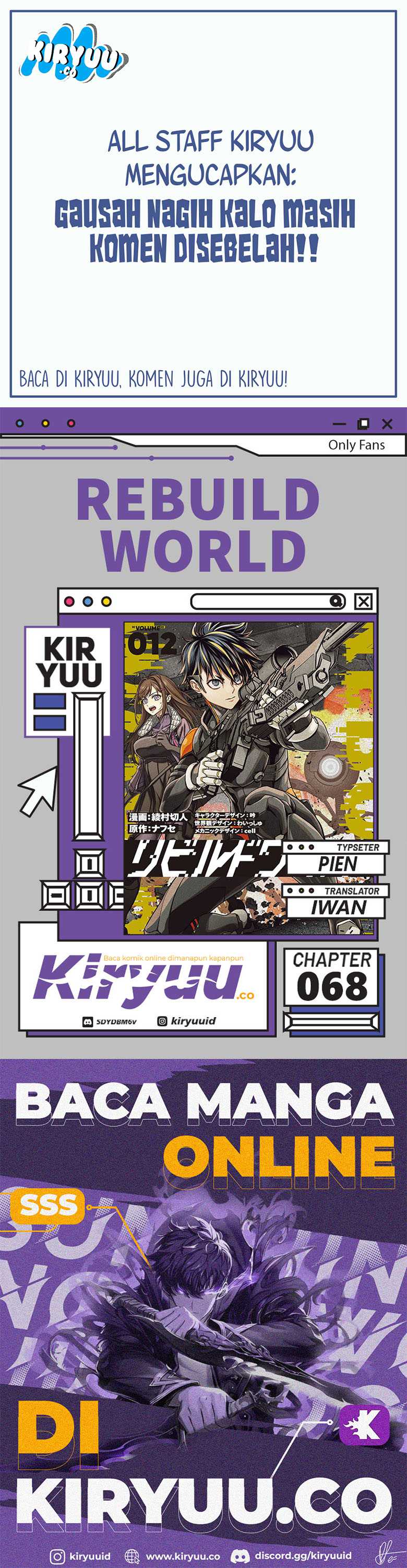Rebuild World Chapter 68