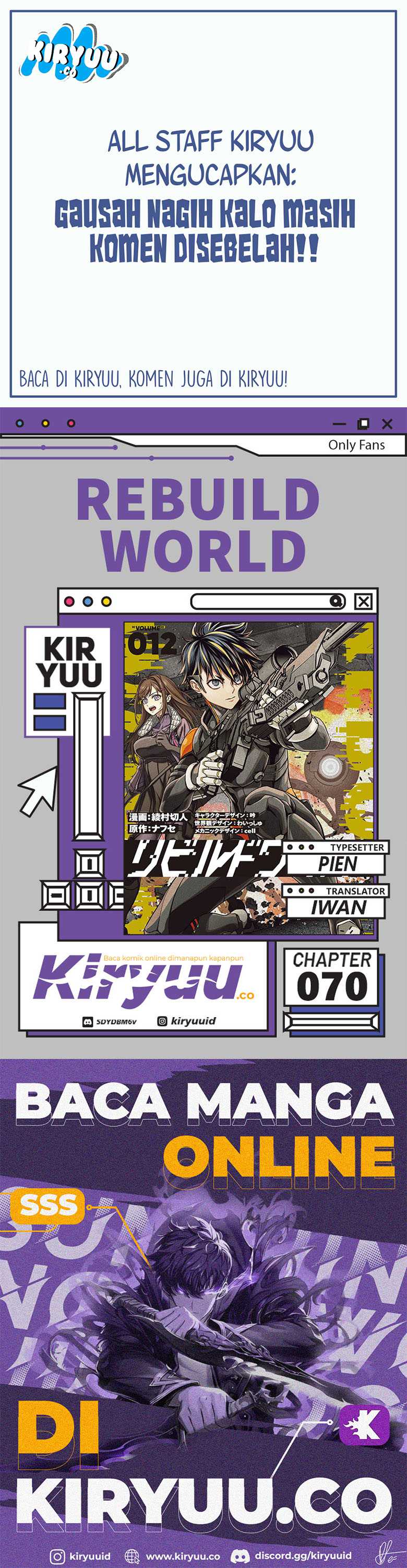 Rebuild World Chapter 70
