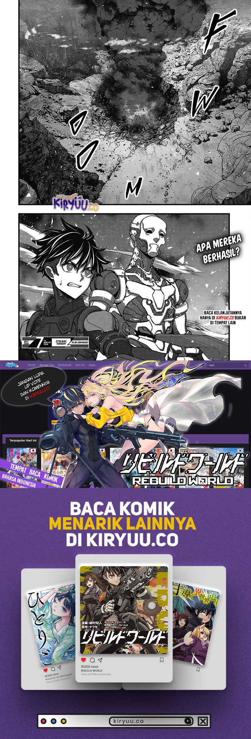 Rebuild World Chapter 70