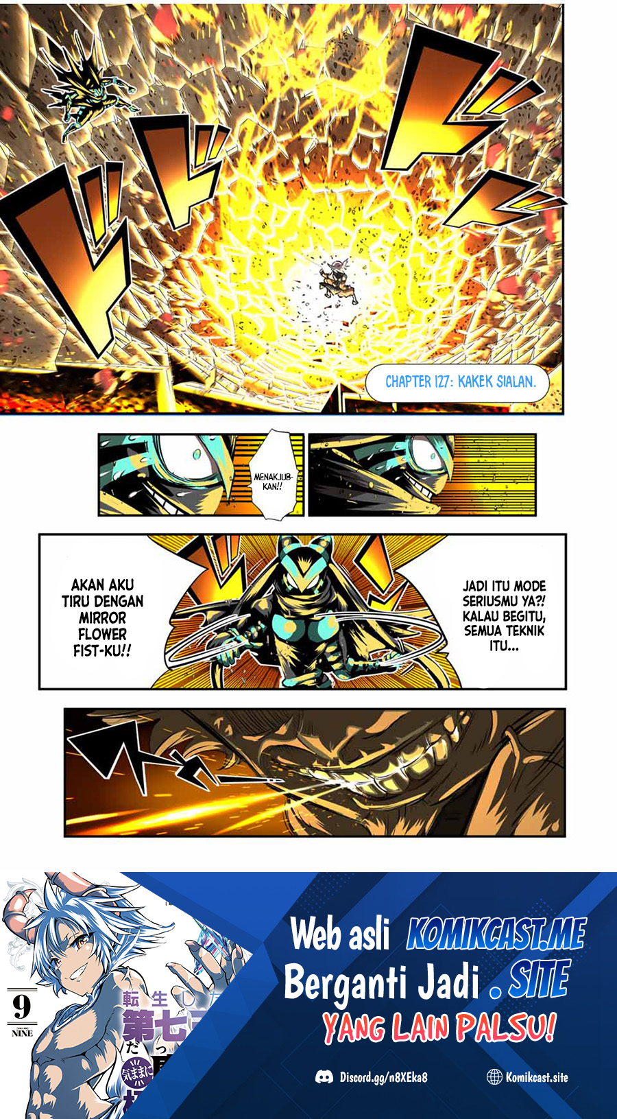 Tensei Shitara dai Nana Ouji dattanode, Kimamani Majutsu o Kiwamemasu Chapter 127
