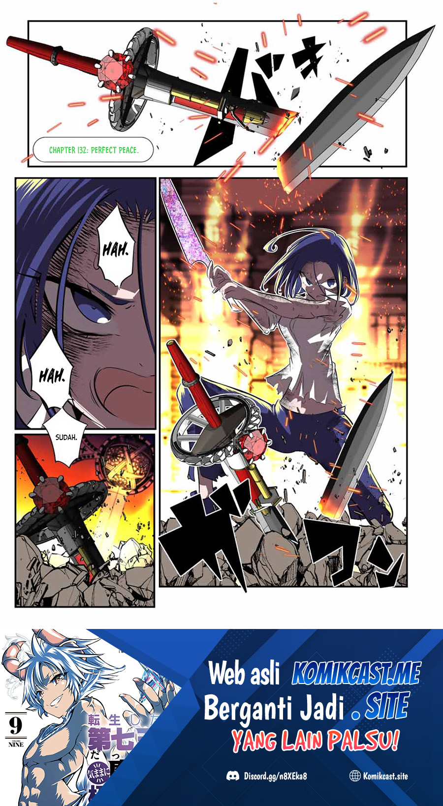 Tensei Shitara dai Nana Ouji dattanode, Kimamani Majutsu o Kiwamemasu Chapter 132