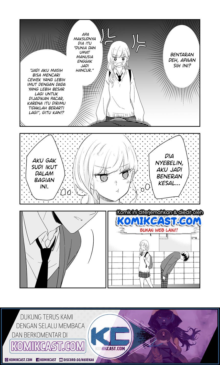 The World Will Be Destroyed Tomorrow, so I Want to Rub Your Boobs Chapter 02