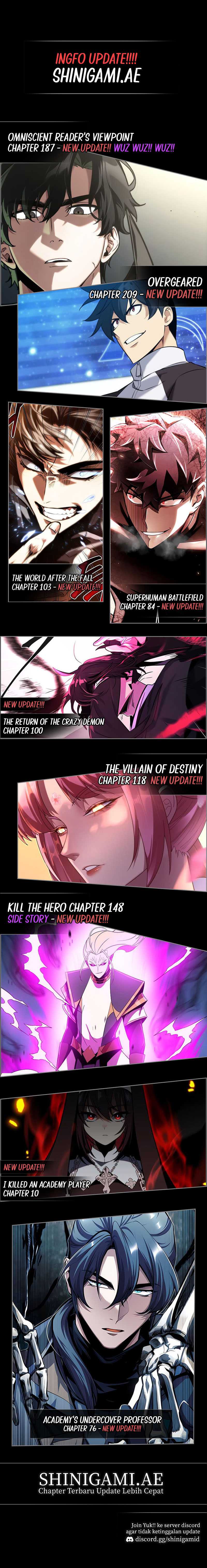 Return of the Mad Demon Chapter 100