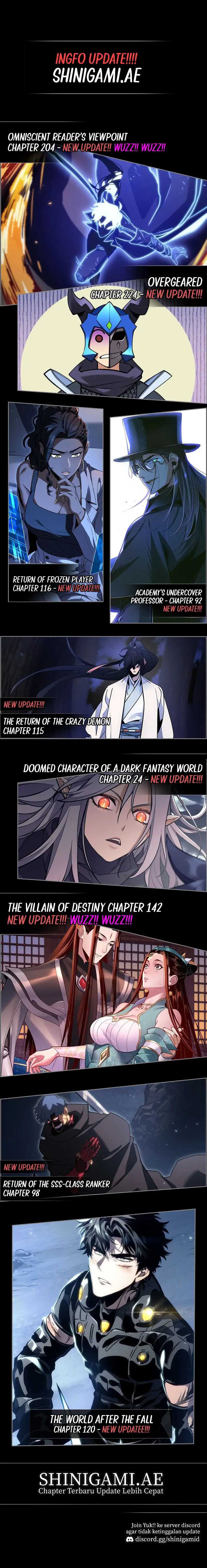 Return of the Mad Demon Chapter 116