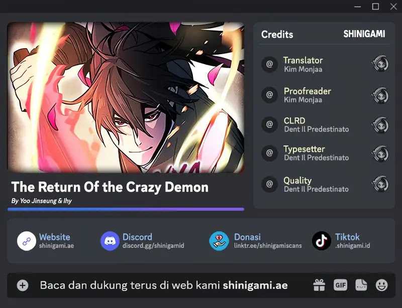 Return of the Mad Demon Chapter 129