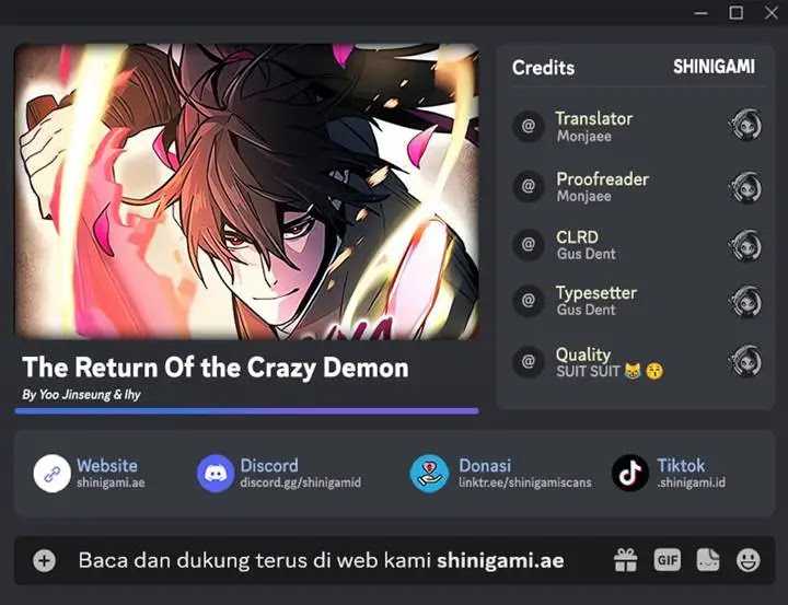 Return of the Mad Demon Chapter 154