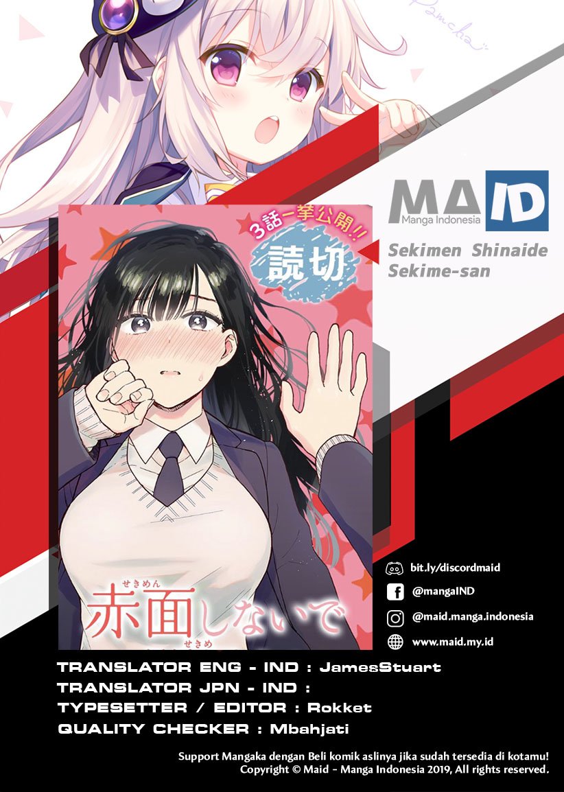 Sekimen Shinaide Sekime-san Chapter 01