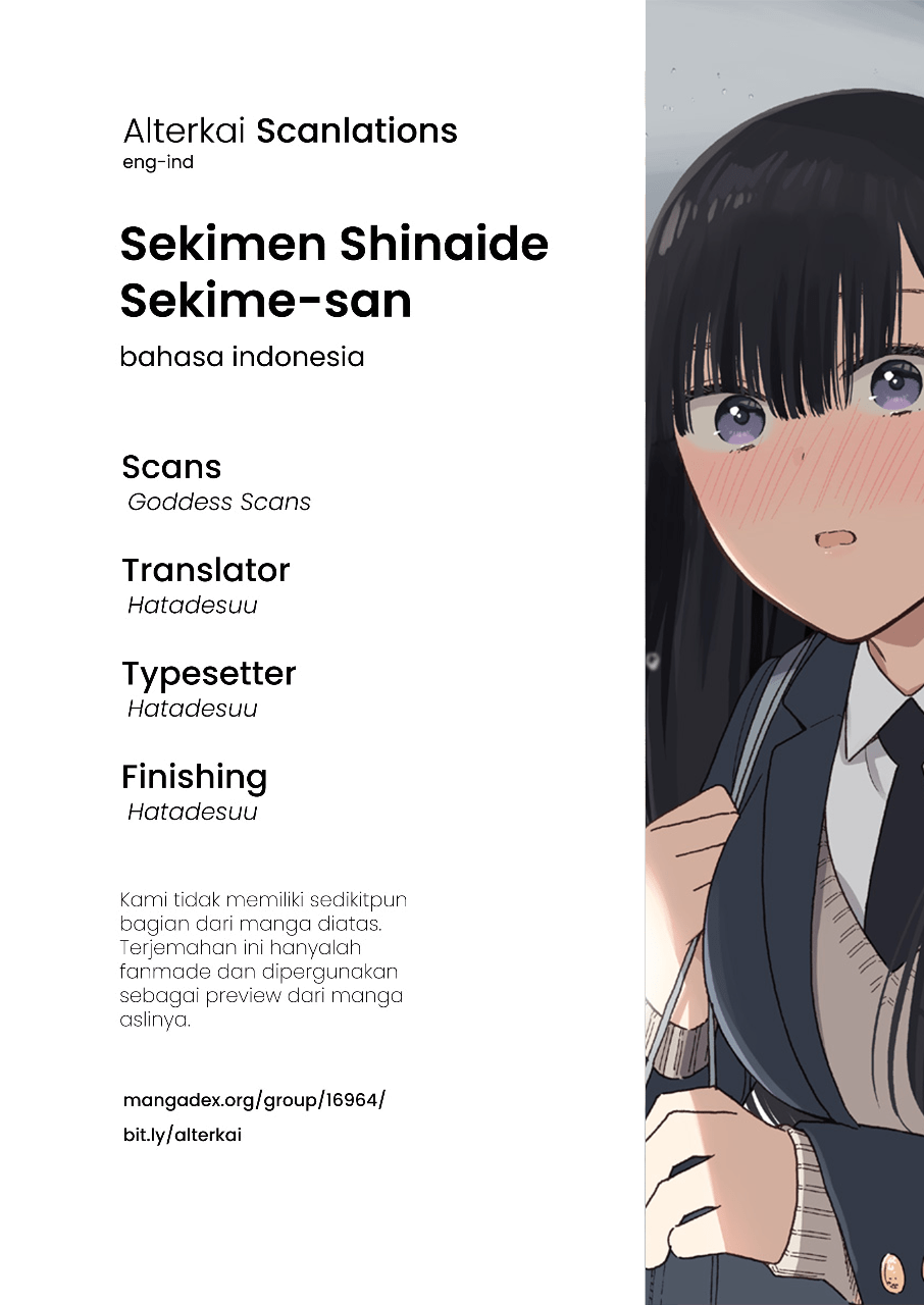 Sekimen Shinaide Sekime-san Chapter 09