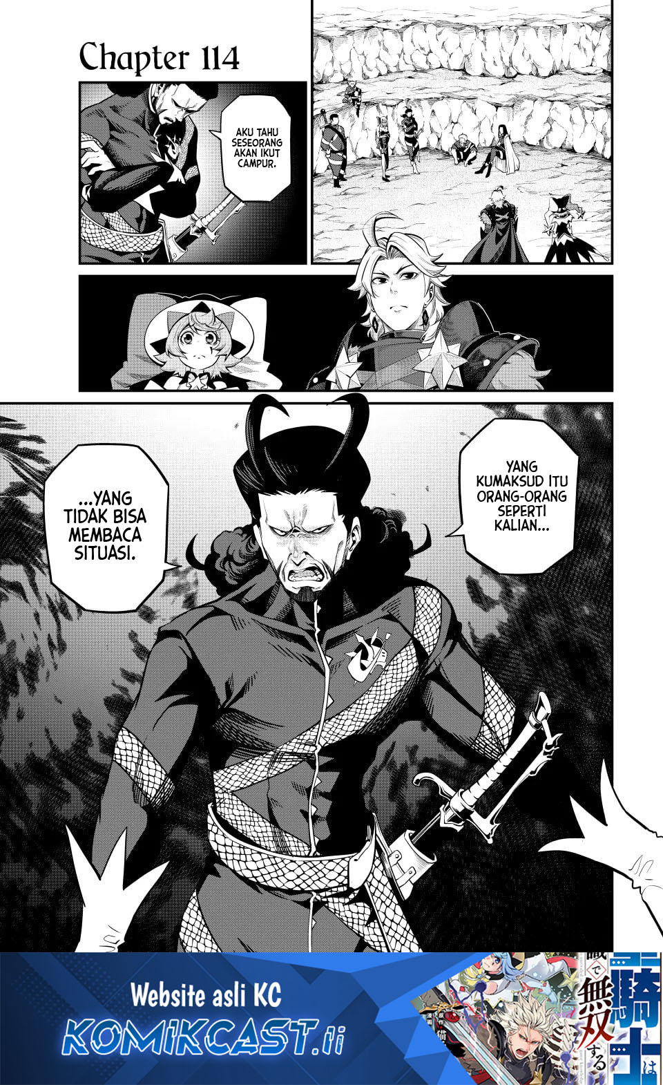Tsuihou Sareta Tenshou Juu Kishi ha Gemu chishiki de Musou Suru Chapter 114