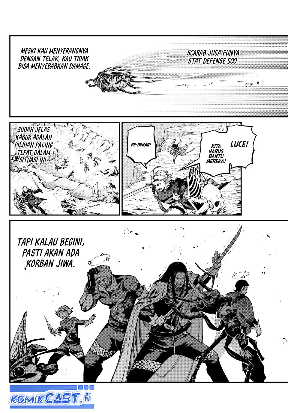 Tsuihou Sareta Tenshou Juu Kishi ha Gemu chishiki de Musou Suru Chapter 117
