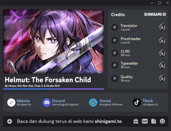 Helmut: The Forsaken Child Chapter 101