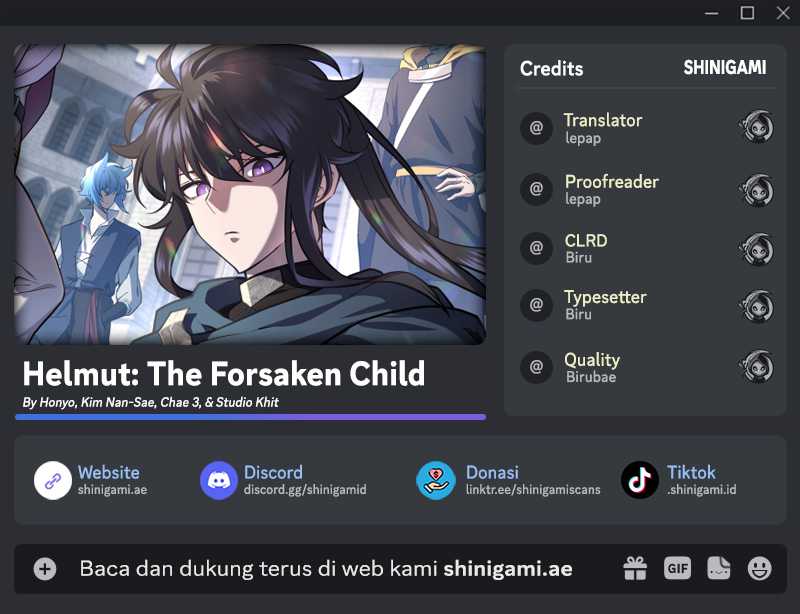 Helmut: The Forsaken Child Chapter 67