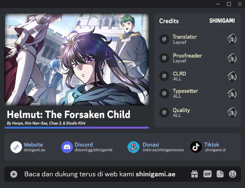 Helmut: The Forsaken Child Chapter 91