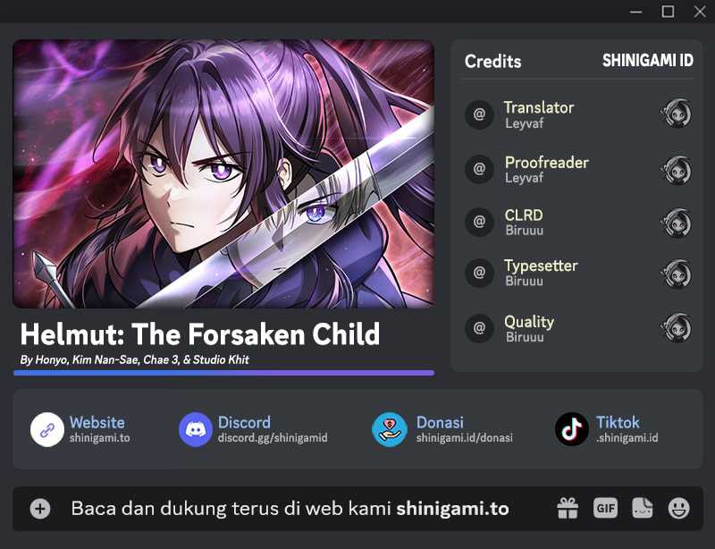Helmut: The Forsaken Child Chapter 94